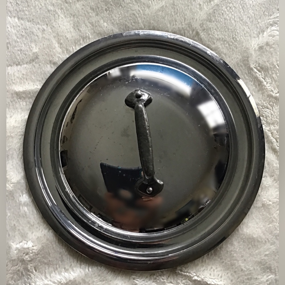 Mauviel Stainless Steel Pan/Pot Lid with Cast Handle